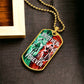 One Piece - Brother Forever - Monkey D. Luffy - Roronoa Zoro - Military Ball Chain - Luxury Dog Tag