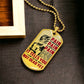 Dragon Ball - PAIN - You Are Not Dead Yet - Vegeta - Supper Saiyan Blue - Dragon Ball Dog Tag - Military Ball Chain - Luxury Dog Tag