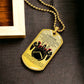Warrior - I Choose - Sparta - Spartan - Warrior Dog Tag - Military Ball Chain - Luxury Dog Tag