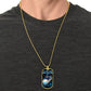 Warrior - It's not Over When You Lose - It's Over When You Quit - Sparta - Spartan - Black Dog Tag - Warrior Dog Tag - Military Ball Chain - Luxury Dog Tag