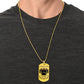Warrior - Call On Me Brother - Sparta - Spartan - Warrior Dog Tag - Military Ball Chain - Luxury Dog Tag