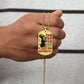 Samurai - PAIN - You Are Not Dead Yet 2 - Bushido - Katana - Ronin - Samurai Dog Tag - Military Ball Chain - Luxury Dog Tag
