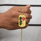 Karate - Your Mind Is Your Best Weapon - Kyokushin Karate - Karate Dog Tag - Military Ball Chain - Luxury Dog Tag