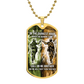Soldier - Call On me Brother - Army - Marine - Military Ball Chain - Luxury Dog Tag