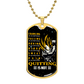 Dragon Ball - Quitting Is Not - Vegeta - Supper Saiyan - Galaxy - Black Dog Tag - Dragon Ball Dog Tag - Military Ball Chain - Luxury Dog Tag