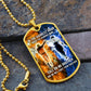 Naruto - Call On me Brother - Uzumaki Naruto  - Uchiha Sasuke  - Military Ball Chain - Luxury Dog Tag