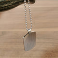 OPD018 - Brother Forever - Monkey D. Luffy - Roronoa Zoro - One Piece Dog Tag - Engrave Silver Dog Tag
