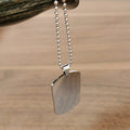 WAD011 - Quitting Is Not - Warrior Dog Tag - Engrave Sliver Dog Tag