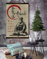 AI003 - Your Mind Is Your Best Weapon - Morihei Ueshiba - Vertical Poster - Vertical Canvas - Aikido Poster