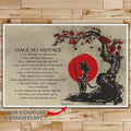 DR022 - Make No Mistake - Goku - Horizontal Poster - Horizontal Canvas - Dragon Ball Poster