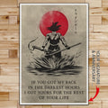 DR028 - If You Got My Back - Goku - Vertical Poster - Vertical Canvas - Dragon Ball Poster