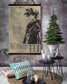 DR044 - 7 5 3 CODE - Goku - English - Vertical Poster - Vertical Canvas - Dragon Ball Poster