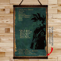DR060 - 7 5 3 Code - Goku - Vertical Poster - Vertical Canvas - Dragon Ball Poster