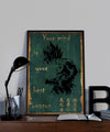 DR064 - Your Mind Is Your Best Weapon - Goku - Vertical Poster - Vertical Canvas - Dragon Ball Poster