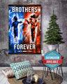 DR074 - Brothers Forever - Goku - Vegeta - Vertical Poster - Vertical Canvas - Dragon Ball