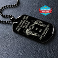 DRD055 - Call On Me Brother - It's About Being Better Than You Were The Day Before - Goku - Vegeta - Dragon Ball Dog Tag - Double-Sided Engrave Black Dog Tag