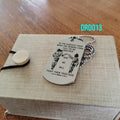 Engrave - Call On Me Brother - Dragon Ball Dog Tag - Soldier Dog Tag - Samurai Dog Tag - Warrior Dog Tag