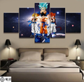 Dragon Ball - 5 Pieces Wall Art - Goku's Family - Printed Wall Pictures Home Decor - Dragon Ball Poster - Dragon Ball Canvas