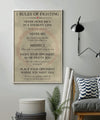 KA002 - 5 Rules Of Fighting - Shotokan Karate - Vertical Poster - Vertical Canvas - Karate Poster - Karate Canvas