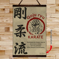 KA005 - The Ultimate Aim Of Karate - Goju ryu Karate - Vertical Poster - Vertical Canvas - Karate Poster - Karate Canvas