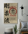 KA005 - The Ultimate Aim Of Karate - Goju ryu Karate - Vertical Poster - Vertical Canvas - Karate Poster - Karate Canvas
