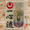 KA007 - It's Not About Being Better Than Someone Else - It's About Being Better Than You Were The Day Before - Isshinryu Karate  - Vertical Poster - Vertical Canvas - Karate Poster - Karate Canvas