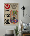 KA007 - It's Not About Being Better Than Someone Else - It's About Being Better Than You Were The Day Before - Isshinryu Karate  - Vertical Poster - Vertical Canvas - Karate Poster - Karate Canvas