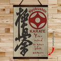 KA009 - Your Mind Is Your Best Weapon - Kyokushin Karate  - Vertical Poster - Vertical Canvas - Karate Poster - Karate Canvas