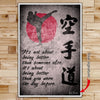 KA010 - It's Not About Being Better Than Someone Else - It's About Being Better Than You Were The Day Before - Karate Kanji - Vertical Poster - Vertical Canvas - Karate Poster - Karate Canvas