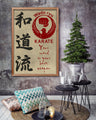 KA038 - Your Mind Is Your Best Weapon - Wado Ryu Karate - Vertical Poster - Vertical Canvas - Karate Poster - Karate Canvas
