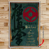 KA043 - Work Hard In Silence - Let Success Make All The Noise - Kyokushin Karate - Vertical Poster - Vertical Canvas - Karate Poster - Karate Canvas