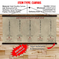 KA046 - Shotokan Karate Dojo Kun - Horizontal Poster - Horizontal Canvas - Karate Poster - Karate Canvas