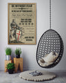 KT017 - Be Without Fear - English - Knight Templar Poster