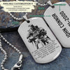 KTD017 - IF - Show No Mercy - Knight Templar  - Engrave Silver Dogtag