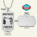 KTD022 - Brothers Forever - Knights Templar - Silver Dog Tag