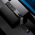 NAB004 - Call On Me Brother - Naruto - Sasuke - Naruto Bracelet - Engrave Black Bracelet