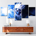 Naruto - 5 Pieces Wall Art - Hatake Kakashi 2 - Printed Wall Pictures Home Decor - Naruto Poster - Naruto Canvas