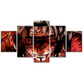 Naruto - 5 Pieces Wall Art - Uchiha Itachi - Printed Wall Pictures Home Decor - Naruto Poster - Naruto Canvas