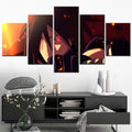 Naruto - 5 Pieces Wall Art - Uchiha Izuna - Printed Wall Pictures Home Decor - Naruto Poster - Naruto Canvas