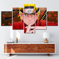 Naruto - 5 Pieces Wall Art - Uzumaki Naruto 4 - Printed Wall Pictures Home Decor - Naruto Poster - Naruto Canvas