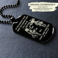 OPD004 - Call On me Brother - Monkey D. Luffy - Roronoa Zoro - One Piece Dog Tag - Engrave Black Dog Tag