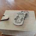 OPD022 - Call On Me Brother - It's Not About Being Better Than Someone Else - It's About Being Better Than You Were The Day Before - Monkey D. Luffy - Roronoa Zoro - One Piece Dog Tag - Engrave Double Sided Silver Dog Tag