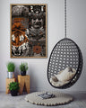 SA032 - Samurai - Vertical Poster - Vertical Canvas - Samurai Poster