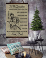 SA059 - To My Daughter - English - Vertical Poster - Vertical Canvas - Samurai Poster
