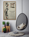 SA078 - Nobody Is Born A Warrior - English - Vertical Poster - Vertical Canvas - Samurai Poster