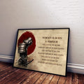 SA093 - Nobody - English - Horizontal Poster - Horizontal Canvas - Samurai Poster