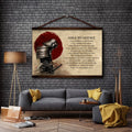 SA094 - Make No Mistake - English - Horizontal Poster - Horizontal Canvas - Samurai Poster