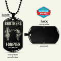 SAD053 - Brothers Forever - Samurai - Bushido - Katana - Ronin - Miyamoto Musashi - Black Dog Tag