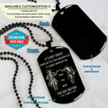 SAD059 - It's About Being Better Than You Were The Day Before - Samurai - Bushido - Katana - Ronin - Miyamoto Musashi - Black Dog Tag