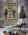SD001 - Call On Me Brother - Soldier - English - Vertical Poster - Vertical Canvas - Soldier Poster